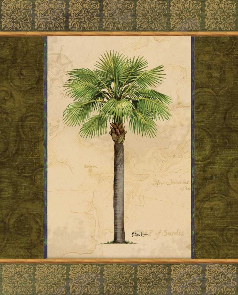 East Indies Palm I art print by Paul Brent for $57.95 CAD