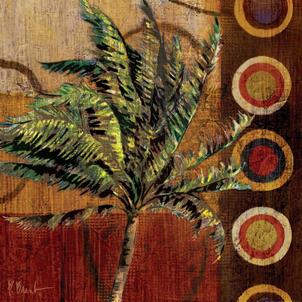 Contemporary Palm II art print by Paul Brent for $57.95 CAD