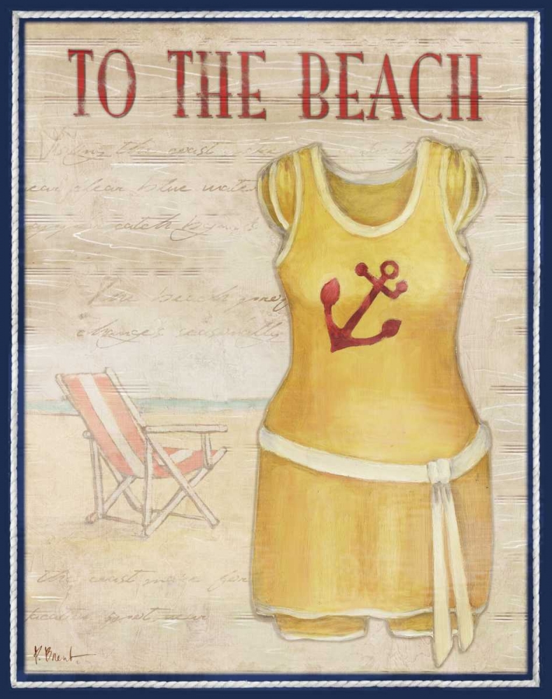 To the Beach art print by Paul Brent for $57.95 CAD