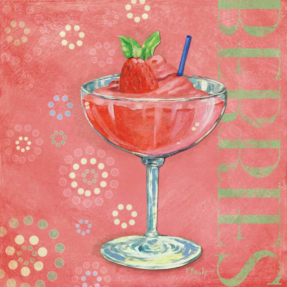Calypso Cocktails I art print by Paul Brent for $57.95 CAD