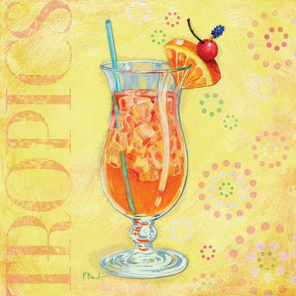 Calypso Cocktails IV art print by Paul Brent for $57.95 CAD