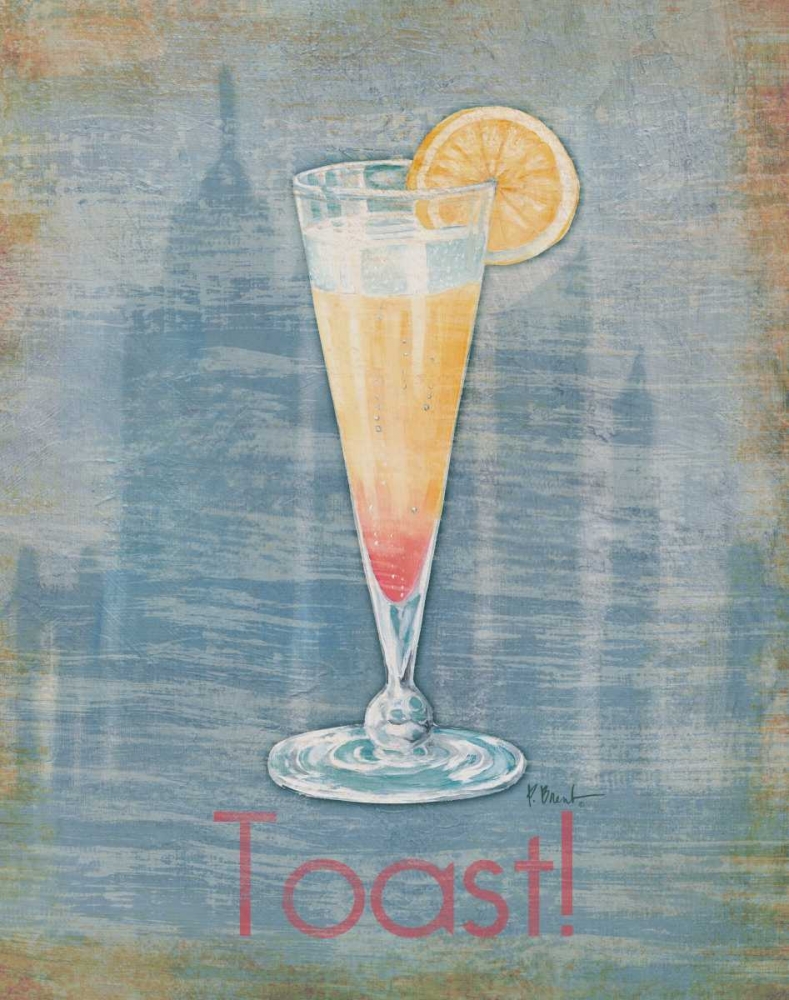 Big City Cocktail I art print by Paul Brent for $57.95 CAD