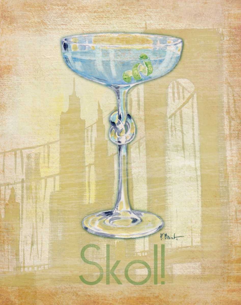 Big City Cocktail IV art print by Paul Brent for $57.95 CAD