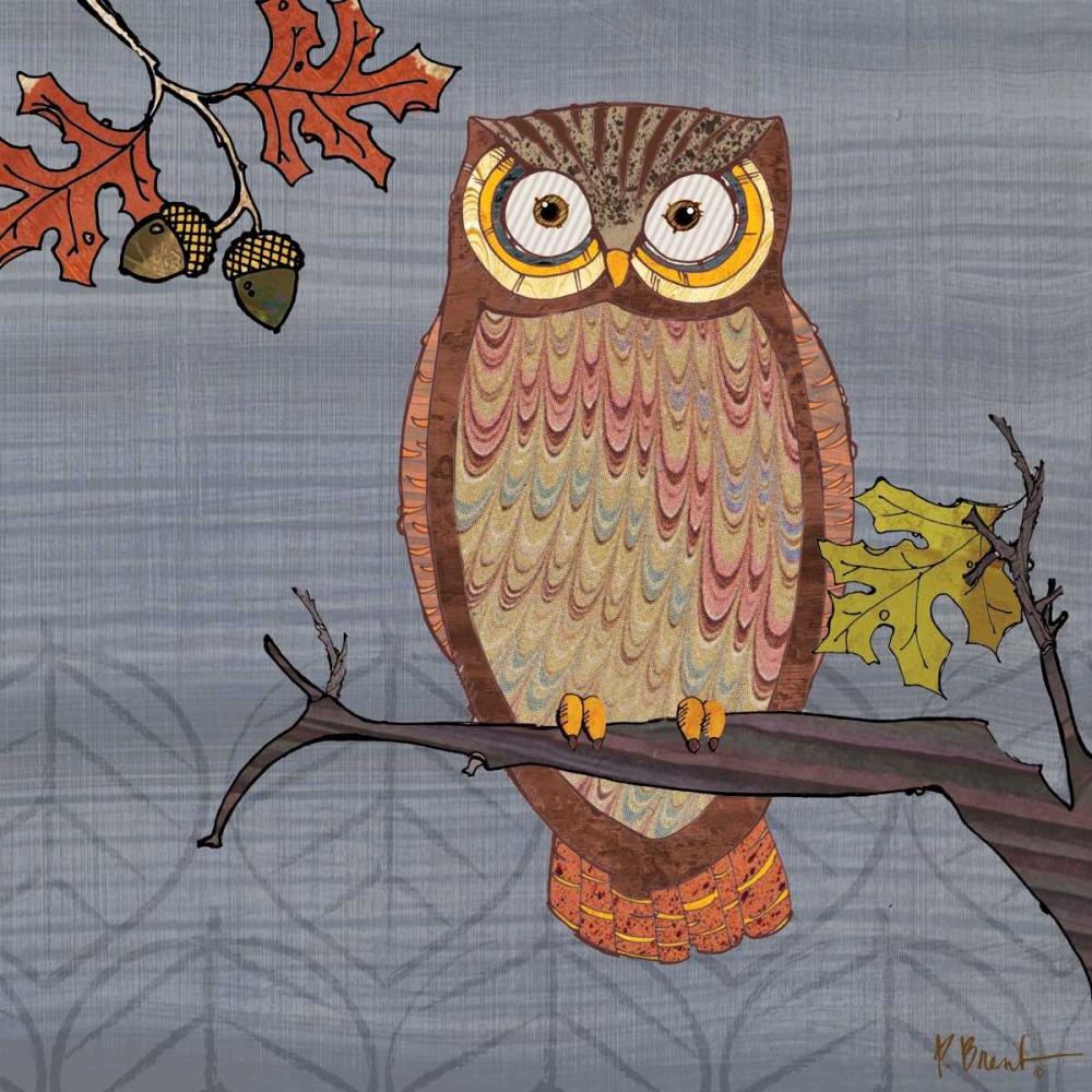 Awesome Owls II art print by Paul Brent for $57.95 CAD