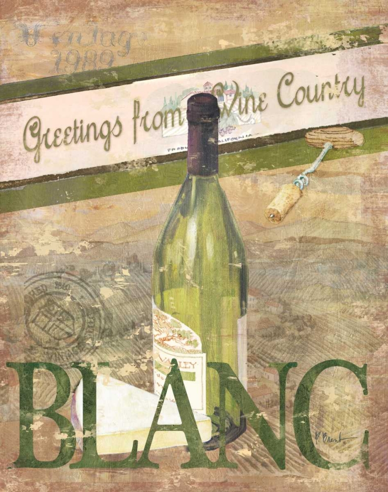 Chateau Chardonnay art print by Paul Brent for $57.95 CAD