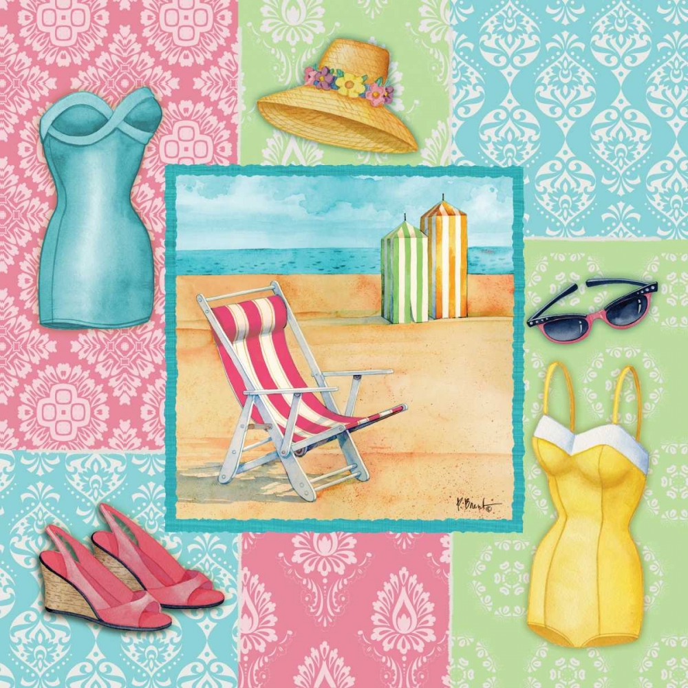 Beach Wear II art print by Paul Brent for $57.95 CAD