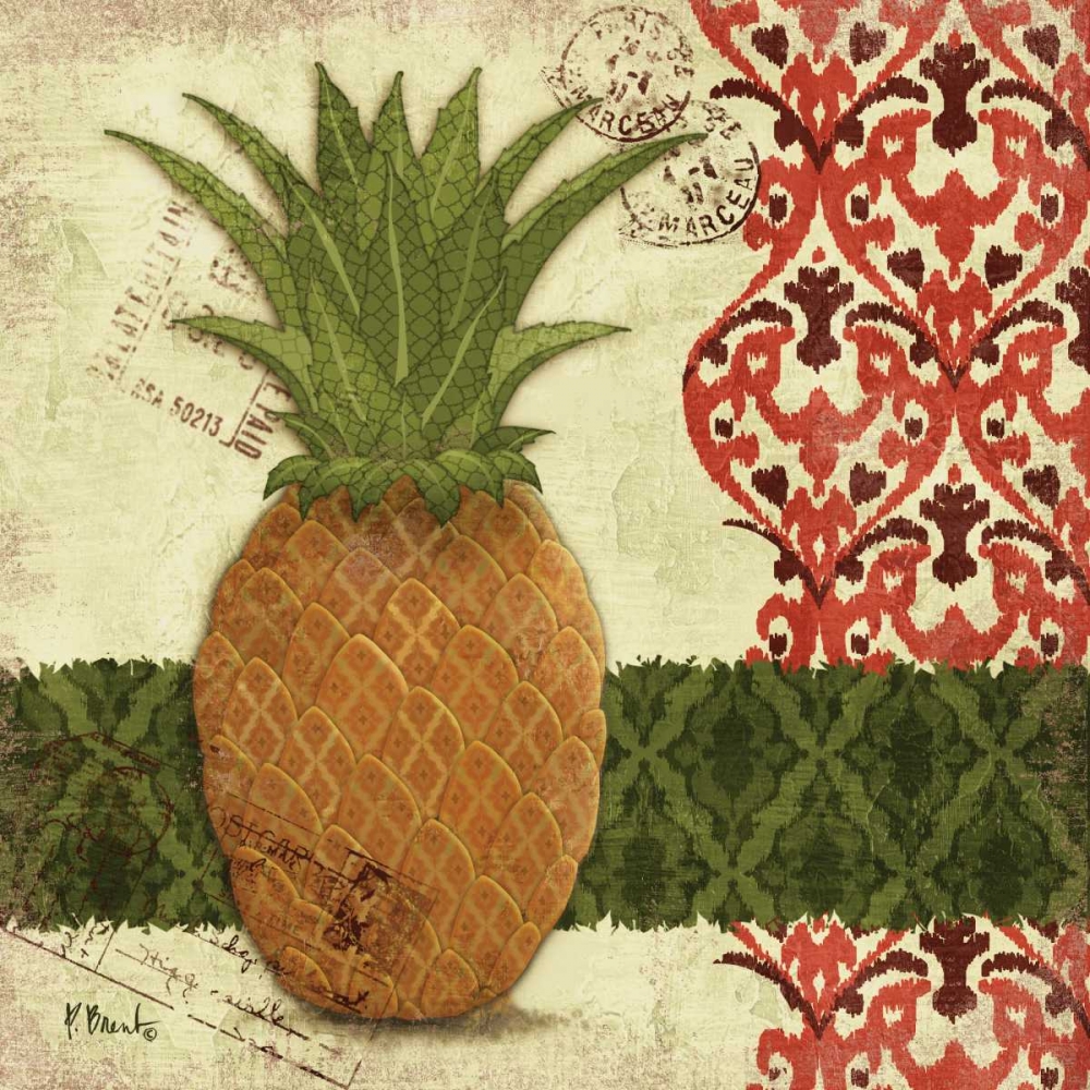 Thai Pineapple II art print by Paul Brent for $57.95 CAD