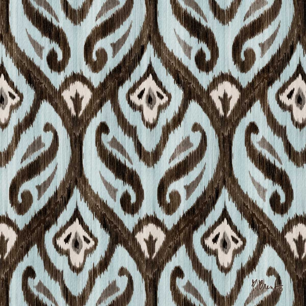 Blue Ikat II art print by Paul Brent for $57.95 CAD