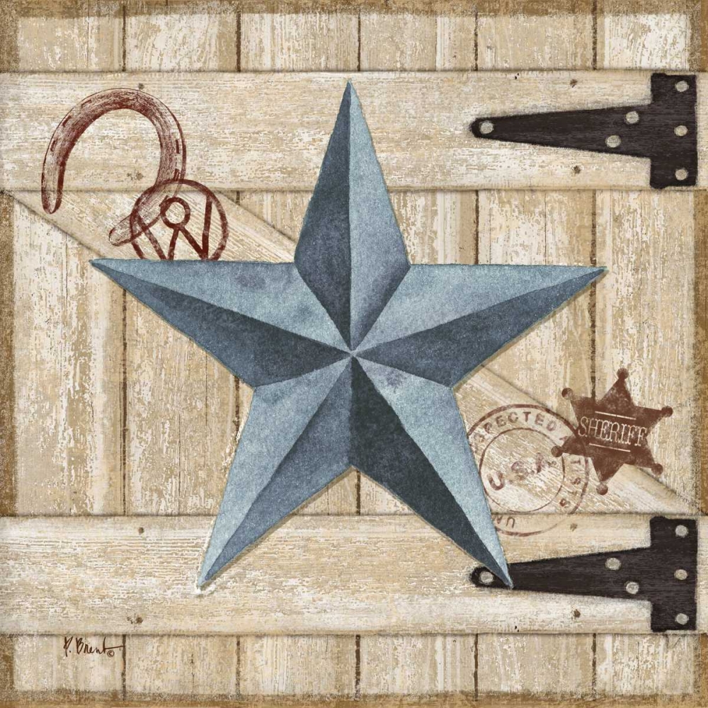 Barn Star II art print by Paul Brent for $57.95 CAD