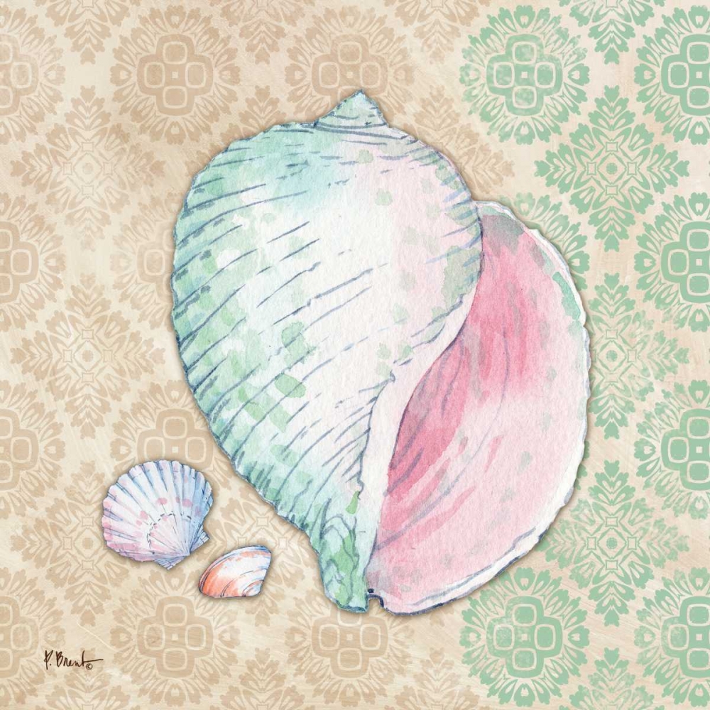 Serene Seashells II art print by Paul Brent for $57.95 CAD