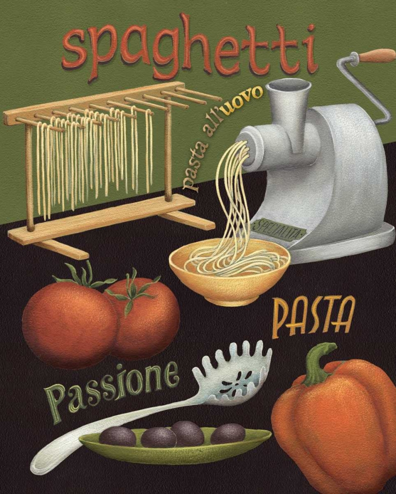 Spaghetti art print by Daphne Brissonnet for $57.95 CAD