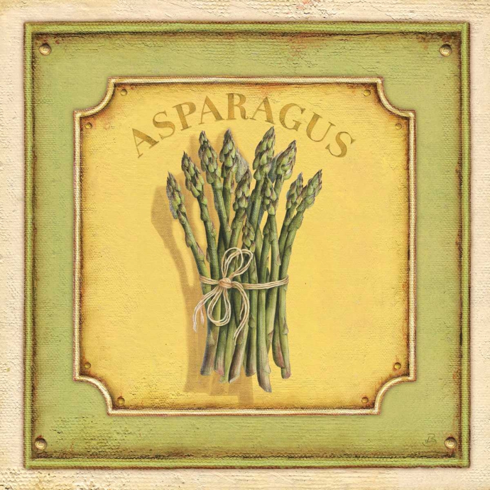 Asparagus art print by Daphne Brissonnet for $57.95 CAD