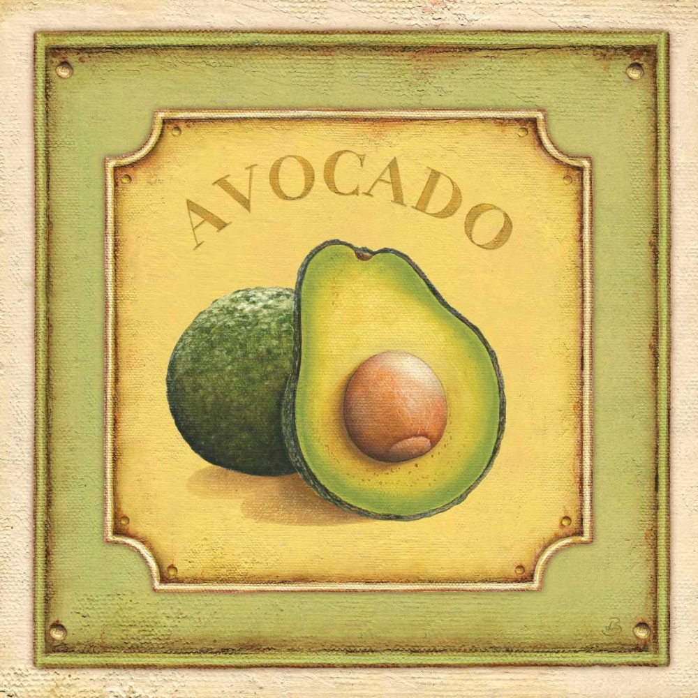 Avocado art print by Daphne Brissonnet for $57.95 CAD