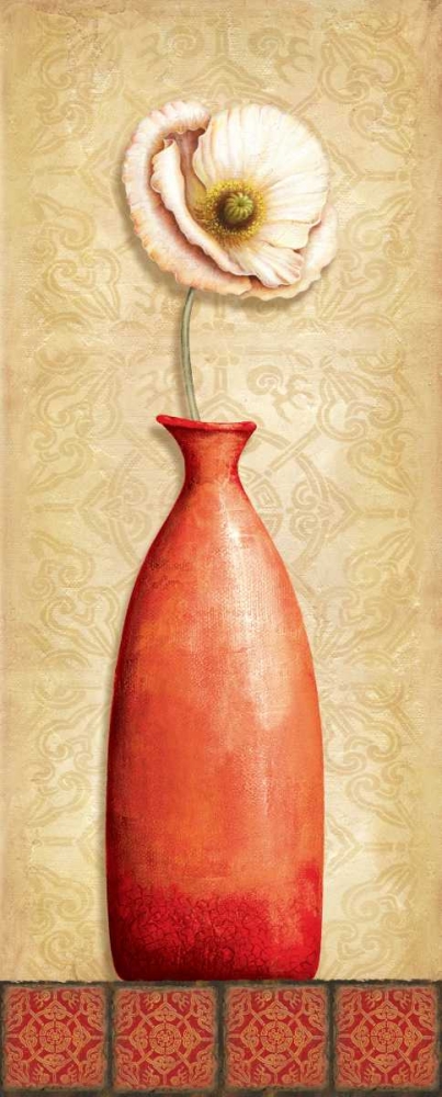 Asian Red I art print by Delphine Corbin for $57.95 CAD