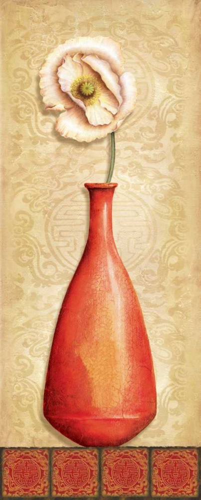 Asian Red III art print by Delphine Corbin for $57.95 CAD
