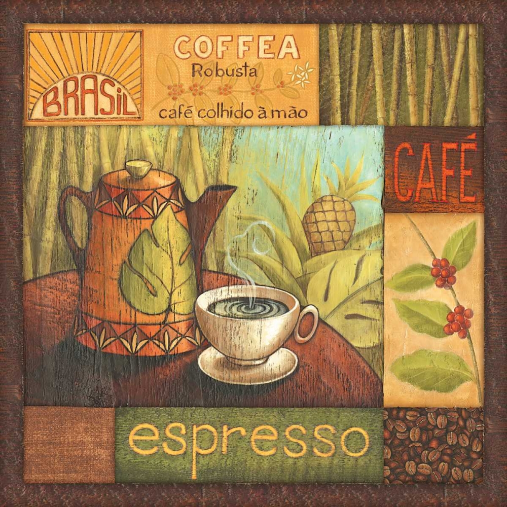 Pause Cafe II art print by Delphine Corbin for $57.95 CAD