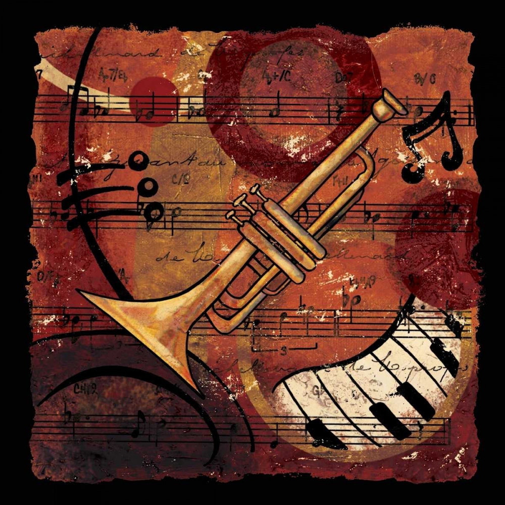 Jazz Music II art print by CW Designs Inc. for $57.95 CAD
