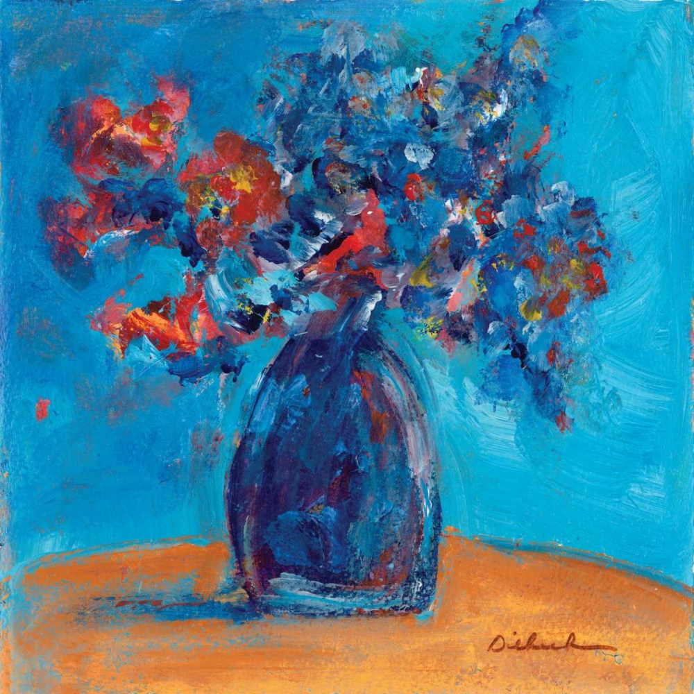 Blue Vase II art print by Nikki Dilbeck for $57.95 CAD