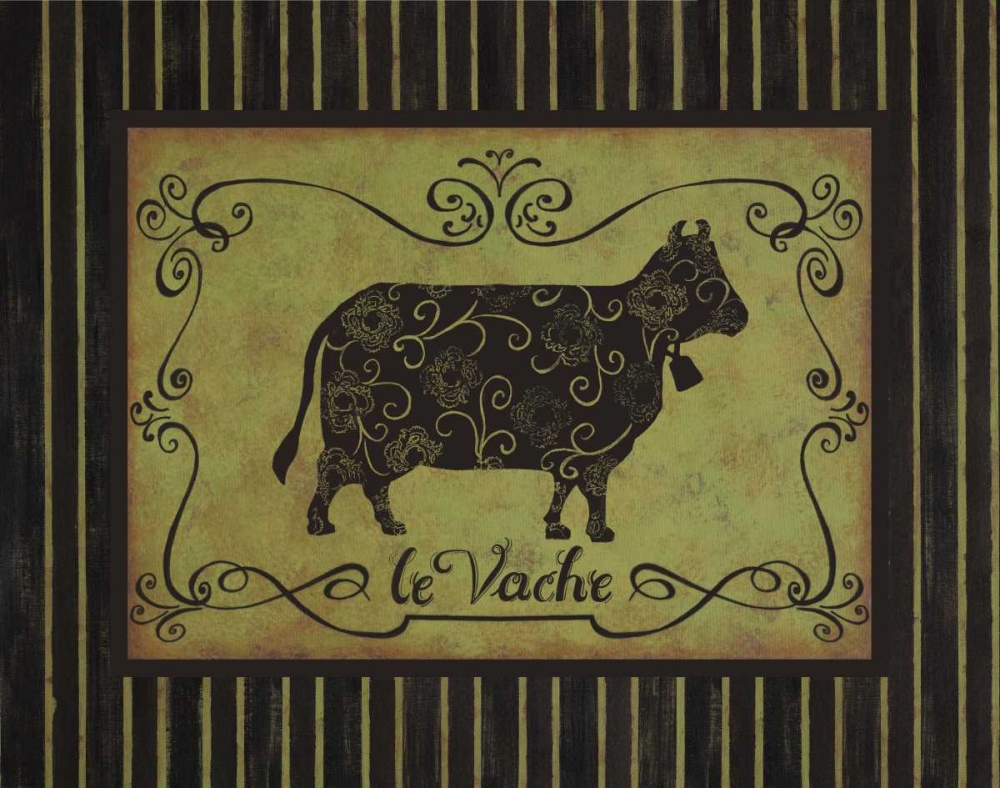 la Vache art print by Sophie Devereux for $57.95 CAD