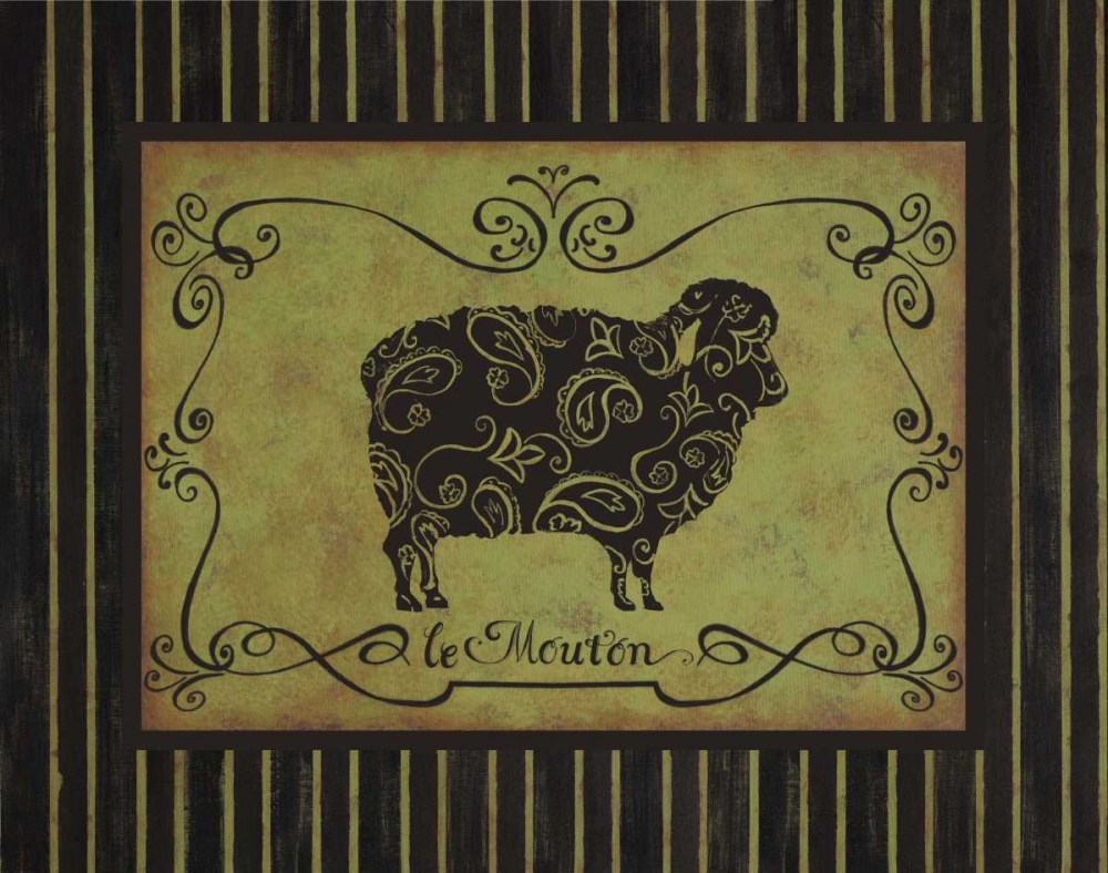 le Mouton art print by Sophie Devereux for $57.95 CAD