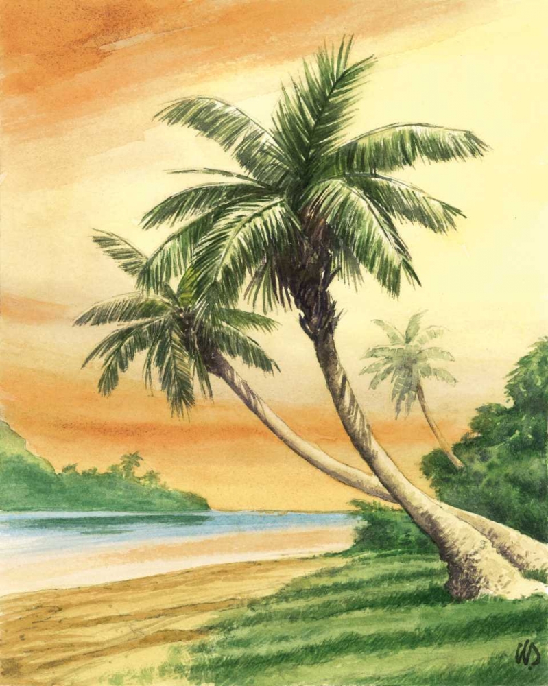 Tropical Dream I art print by William Duke for $57.95 CAD