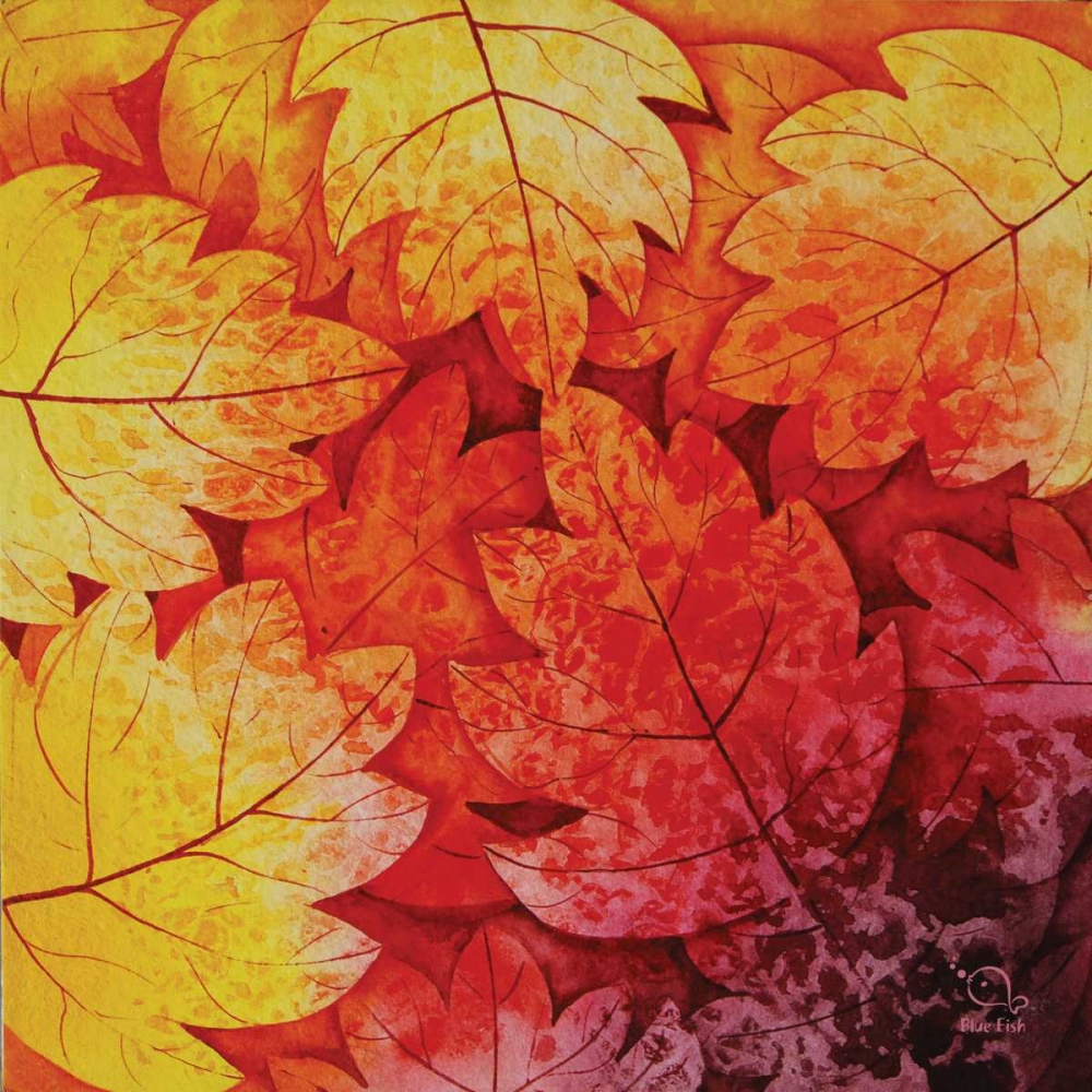 Autumn Hues I art print by Blue Fish for $57.95 CAD