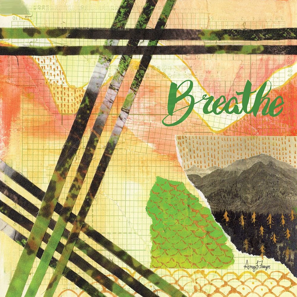Mountains Breathe art print by Amy Frazer for $57.95 CAD