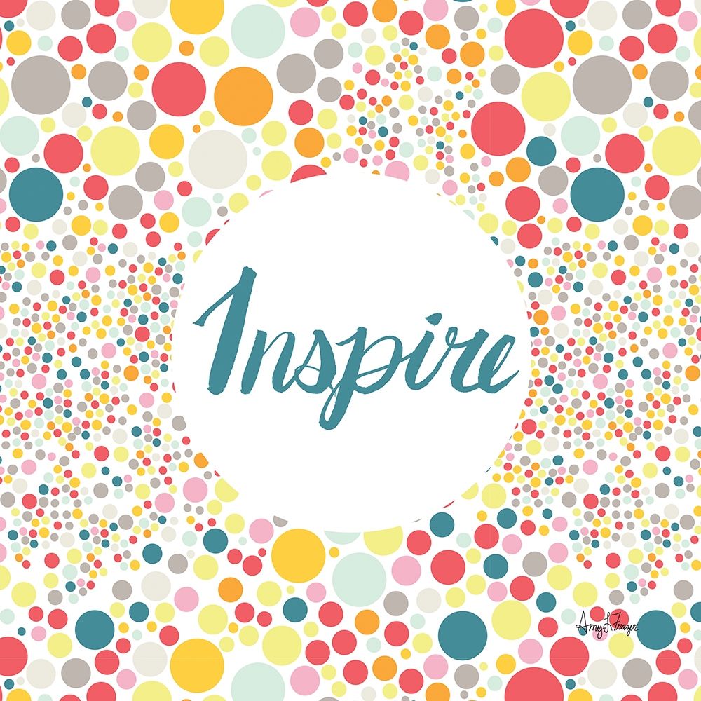 Inspire art print by Amy Frazer for $57.95 CAD