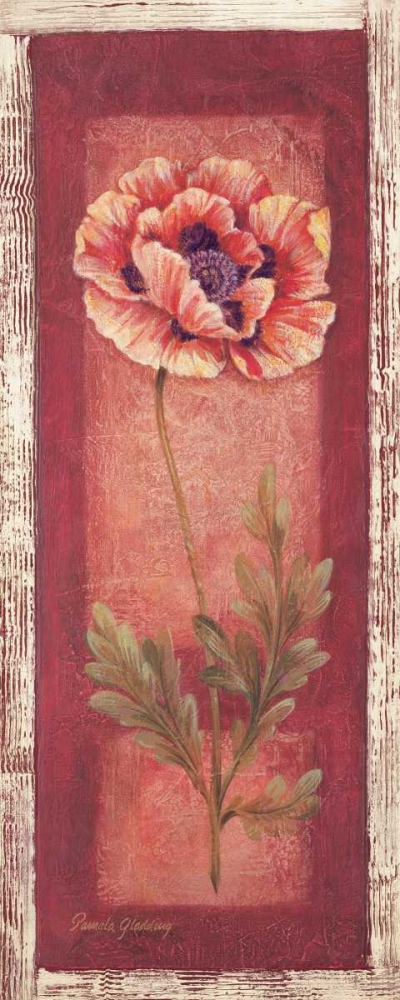 Red Door Poppy art print by Pamela Gladding for $57.95 CAD