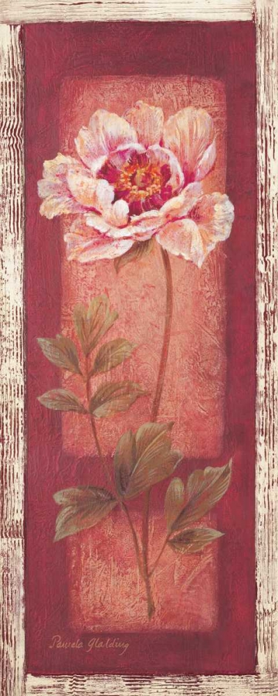 Red Door Peony art print by Pamela Gladding for $57.95 CAD