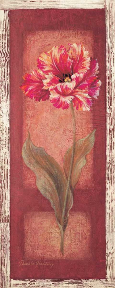 Red Door Tulip art print by Pamela Gladding for $57.95 CAD