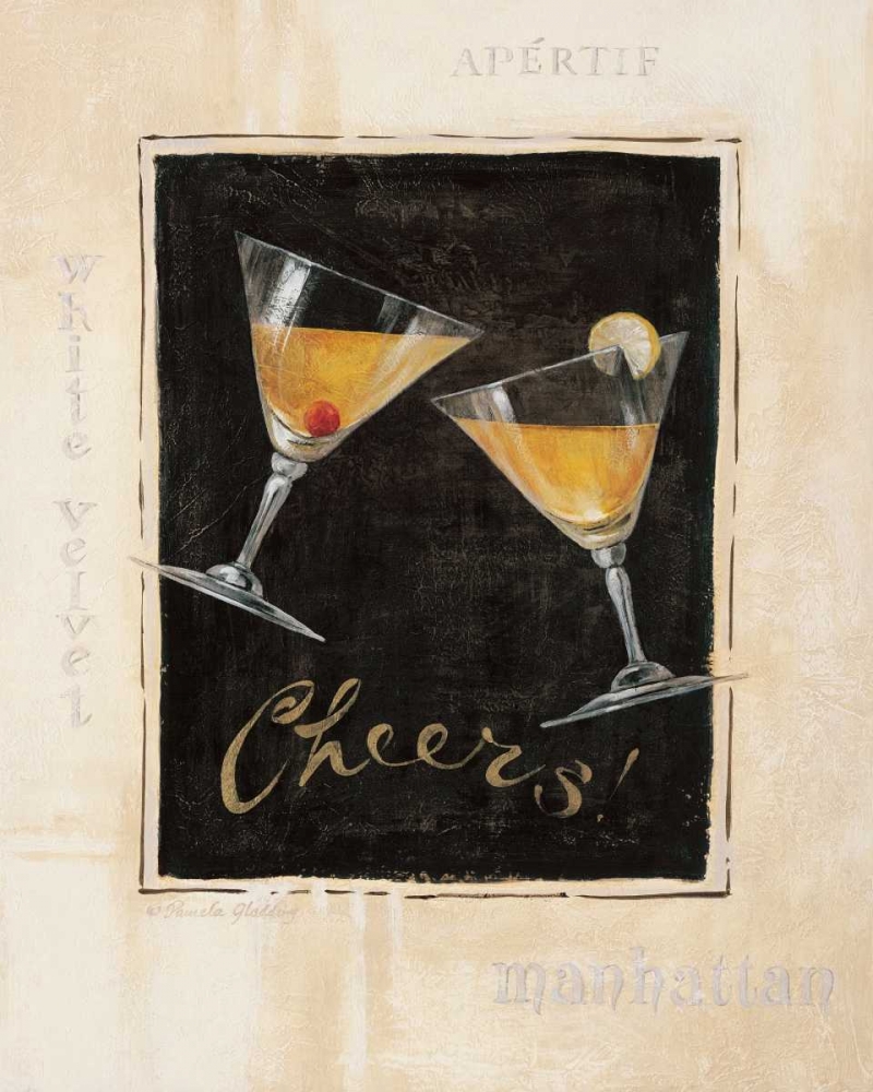Cheers! I art print by Pamela Gladding for $57.95 CAD