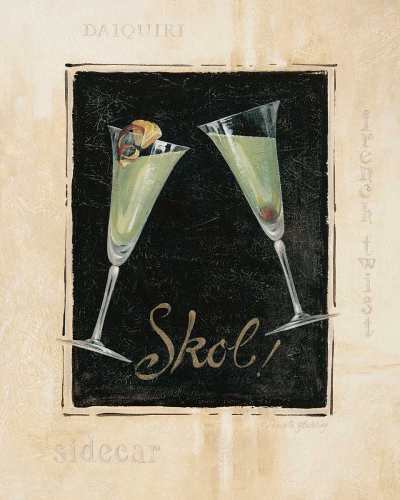 Cheers! III art print by Pamela Gladding for $57.95 CAD