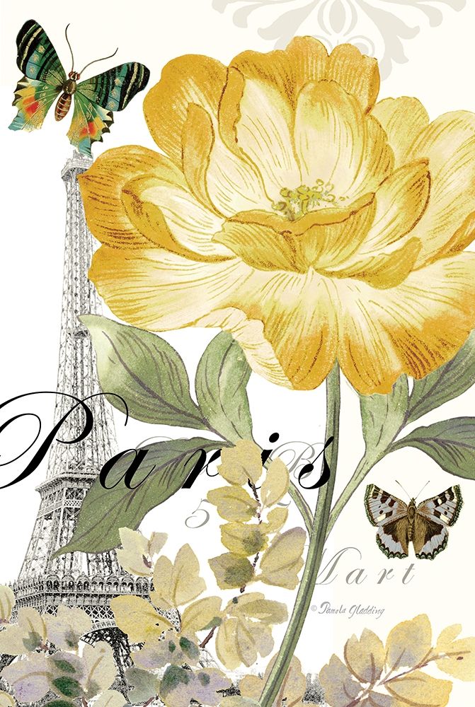 Paris Peony art print by Pamela Gladding for $57.95 CAD