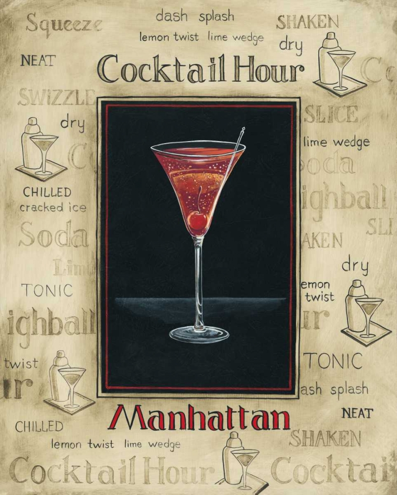 Manhattan art print by Gregory Gorham for $57.95 CAD