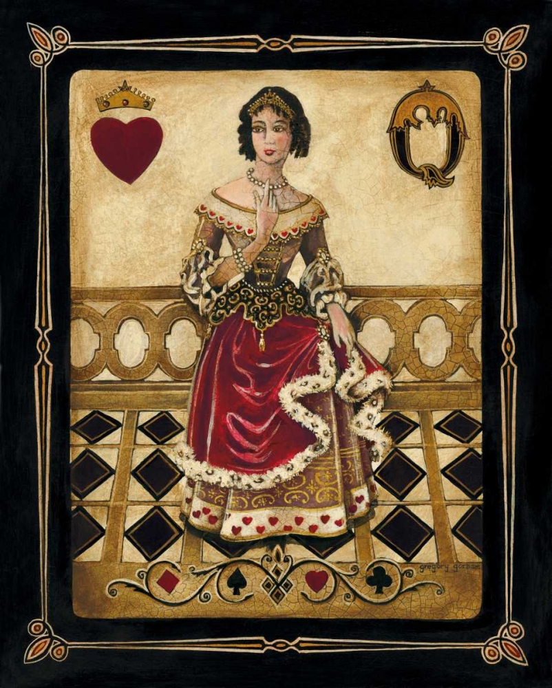 Harlequin Queen art print by Gregory Gorham for $57.95 CAD