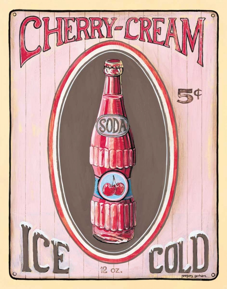 Cherry Cream art print by Gregory Gorham for $57.95 CAD