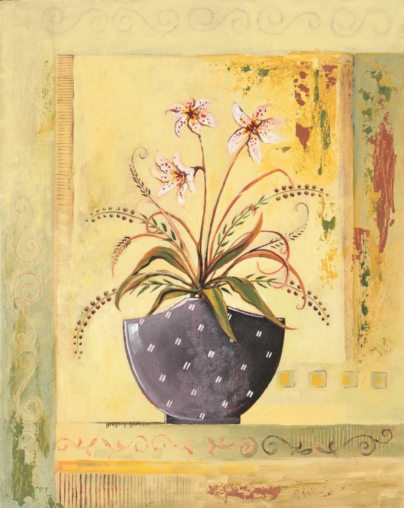 Purple Vase art print by Gregory Gorham for $57.95 CAD