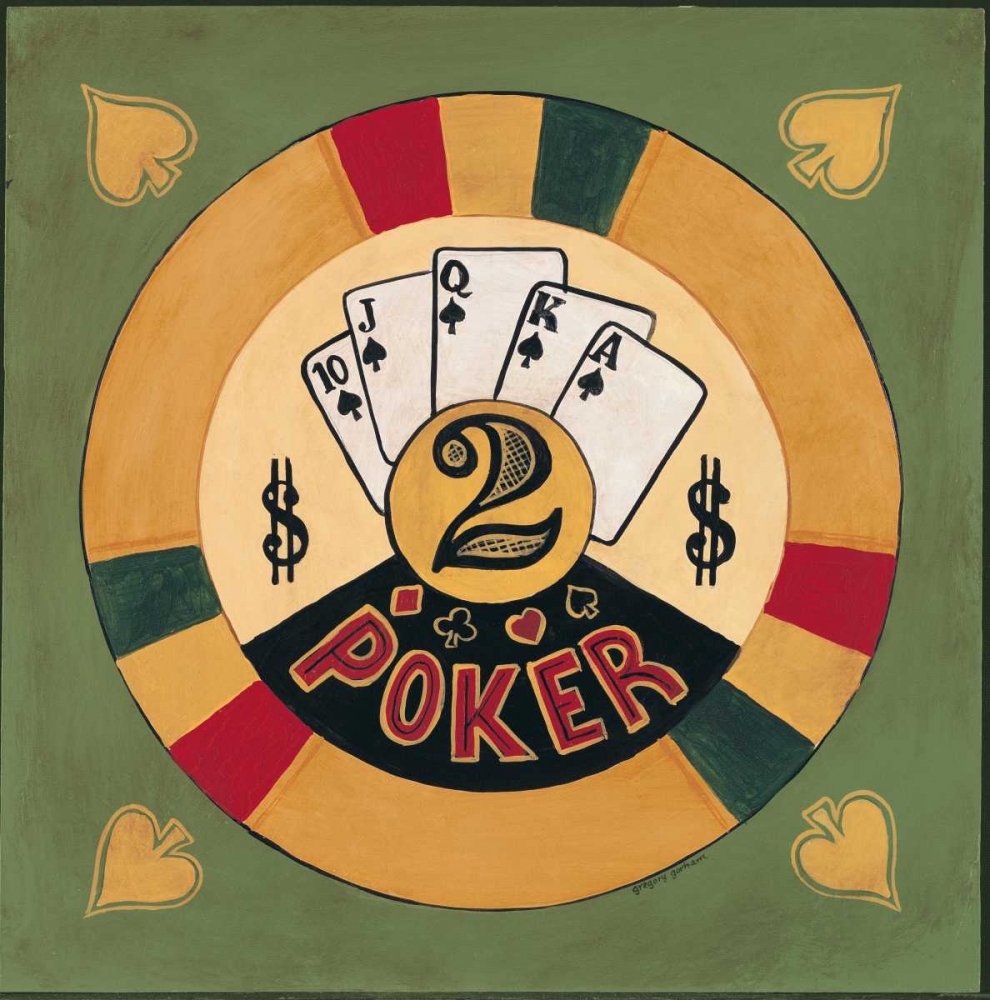 Poker - $2 art print by Gregory Gorham for $57.95 CAD