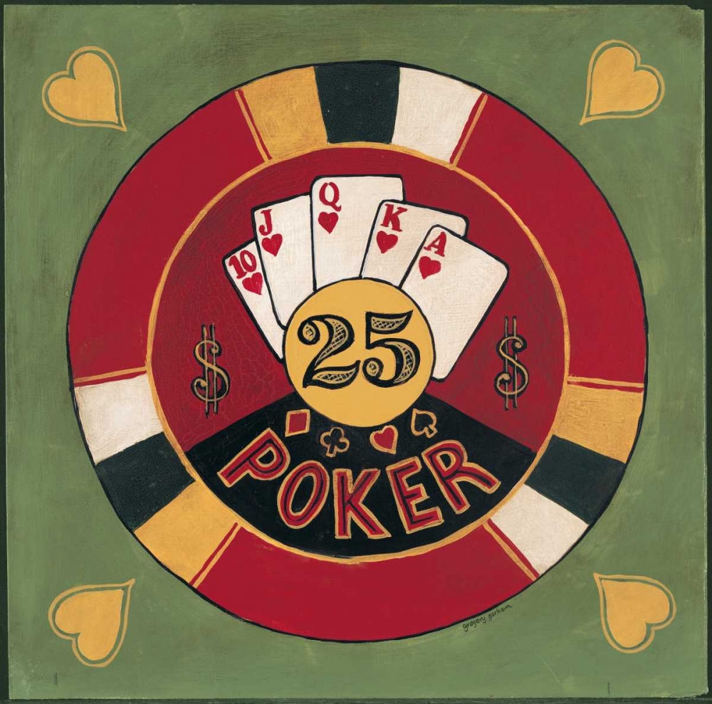 Poker - $25 art print by Gregory Gorham for $57.95 CAD