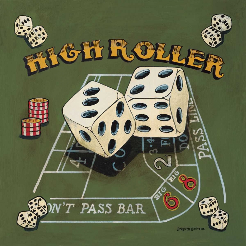 High Roller art print by Gregory Gorham for $57.95 CAD