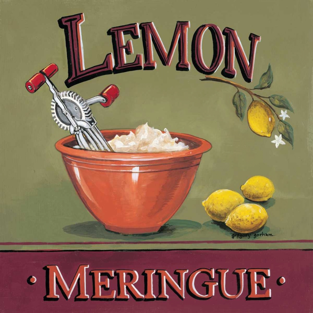 Lemon Meringue art print by Gregory Gorham for $57.95 CAD