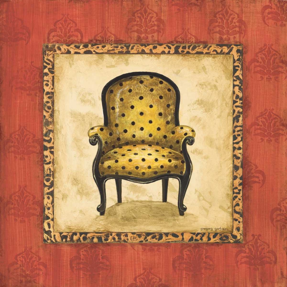 Parlor Chair I art print by Gregory Gorham for $57.95 CAD