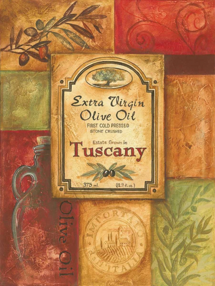 Tuscan Olive Oil art print by Gregory Gorham for $57.95 CAD