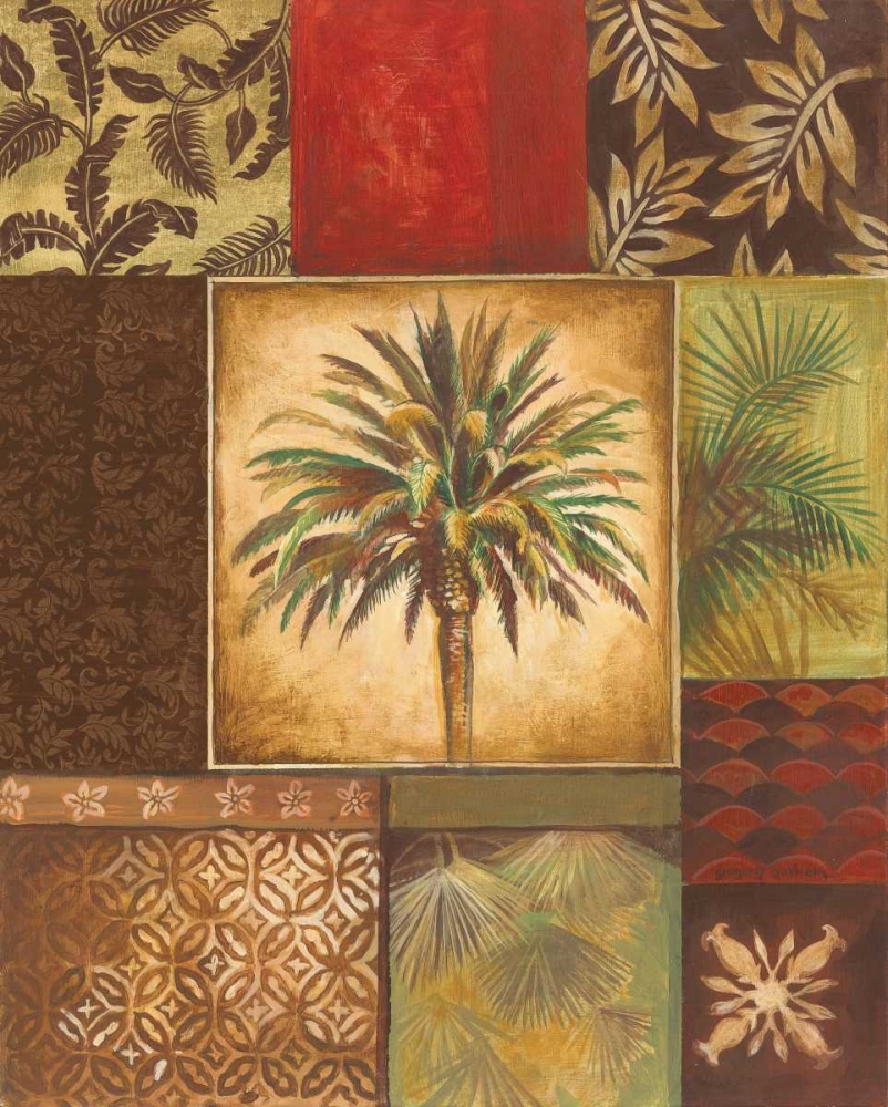 Palm Collage I art print by Gregory Gorham for $57.95 CAD