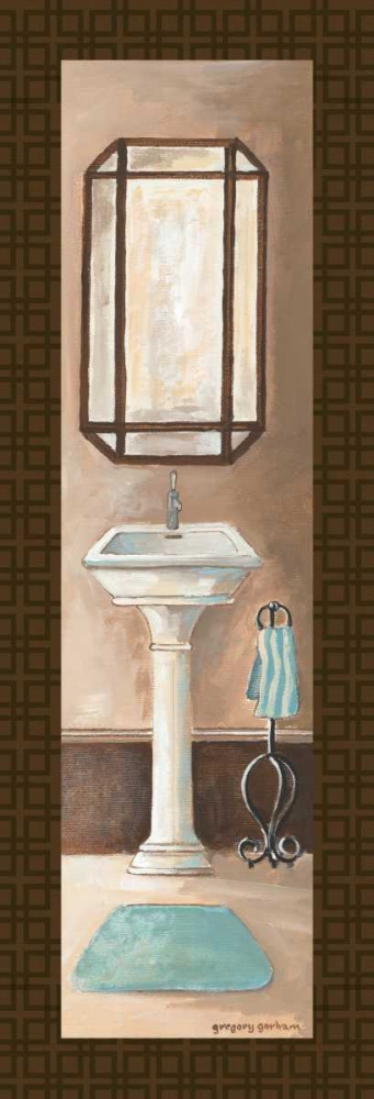 Bath Panel II art print by Gregory Gorham for $57.95 CAD