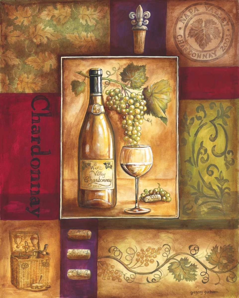 Valley Wine I art print by Gregory Gorham for $57.95 CAD