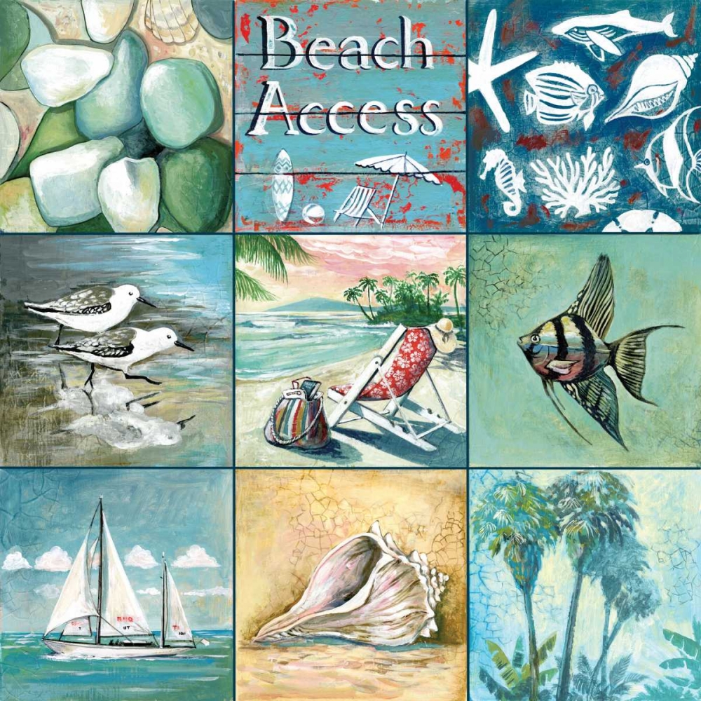 Beach Access art print by Gregory Gorham for $57.95 CAD