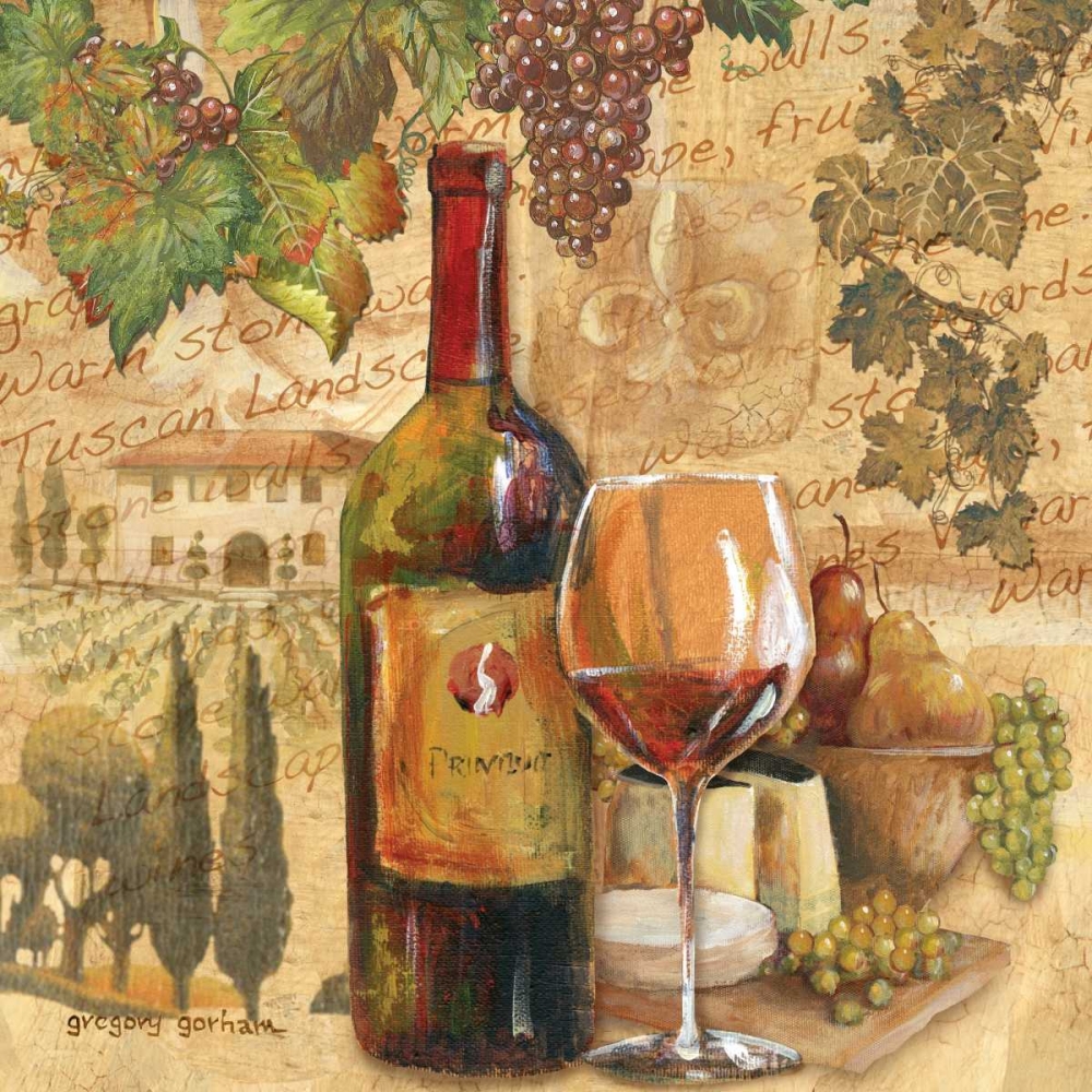 Tuscan Harvest art print by Gregory Gorham for $57.95 CAD