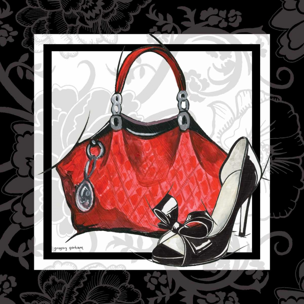 Purse and Shoe I art print by Gregory Gorham for $57.95 CAD